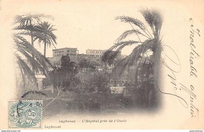 Algérie - LAGHOUAT - L'hôpital pris de l'Oasis - Ed. J. Barbès
