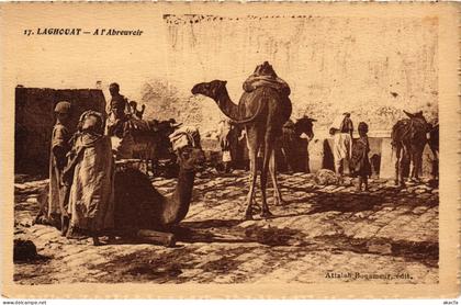 CPA AK LAGHOUAT A l'Abreuvoir ALGERIA (1388632)