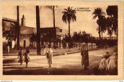 CPA AK LAGHOUAT La Place Publique ALGERIA (1388577)