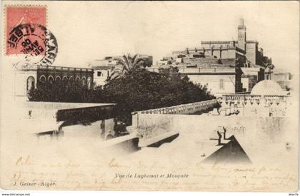 CPA ALGERIA LAGHOUAT Vue de Laghouat et Mosquee (1146207)