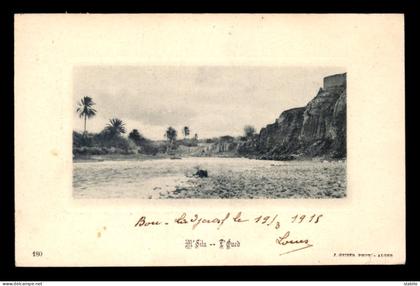 ALGERIE - SAHARA - M'SILA - L'OUED - EDITEUR GEISER