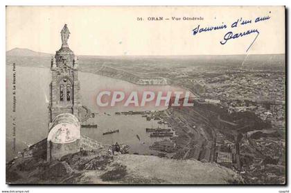 Algerie Oran CPA Vue generale