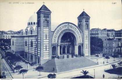 CPA Oran La Cathedrale