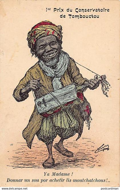Algérie - Illustrateur Chagny - Premier prix du conservatoire de Tombouctou - Ed. Chagny