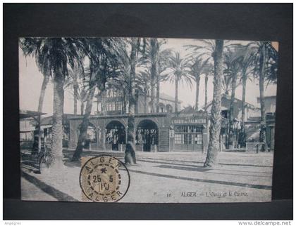 CPA    Alger  "  L'Oasis et le Casino "  voyagé