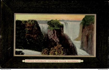 Passepartout CPA Victoria Falls Simbabwe, Victoriafälle