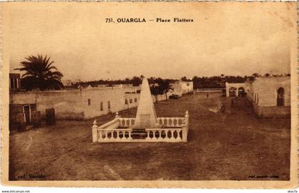 CPA AK OUARGLA PLACE FLATTERS ALGERIA (1435248)