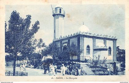 Algérie - SAÏDA - La mosquée - Ed. inconnu 16