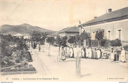 Algérie - SAIDA - Les bureaux de la Commune Mixte