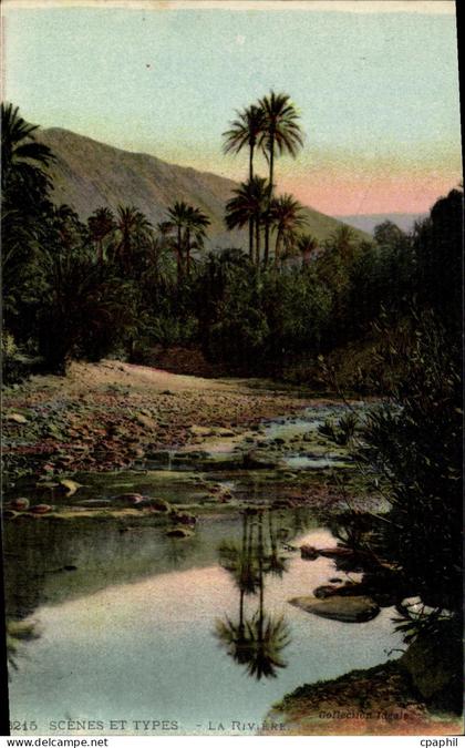 CPA Scenes et Types La Riviere