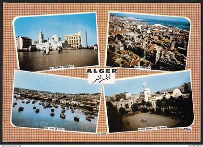 Alger postcard used