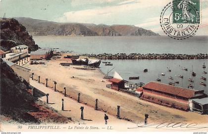 Algérie - SKIKDA Philippeville - La pointe de Stora - Ed. Lévy L.L. 90