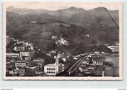 Algérie - SKIKDA Philippeville - Le Central et la Corniche pris en avion - Ed. Combier