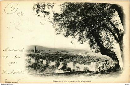 CPA ALGERIA Tlemcen Vue Generale de Mansourah (749015)