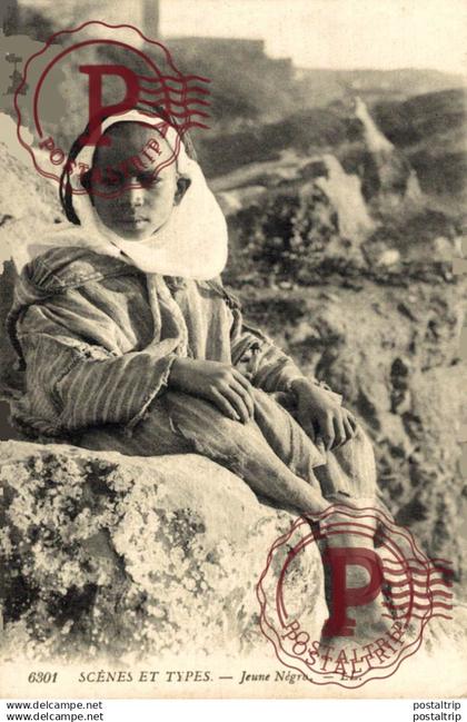 ARGELIA. ALGERIE. JEUNE NEGRO.
