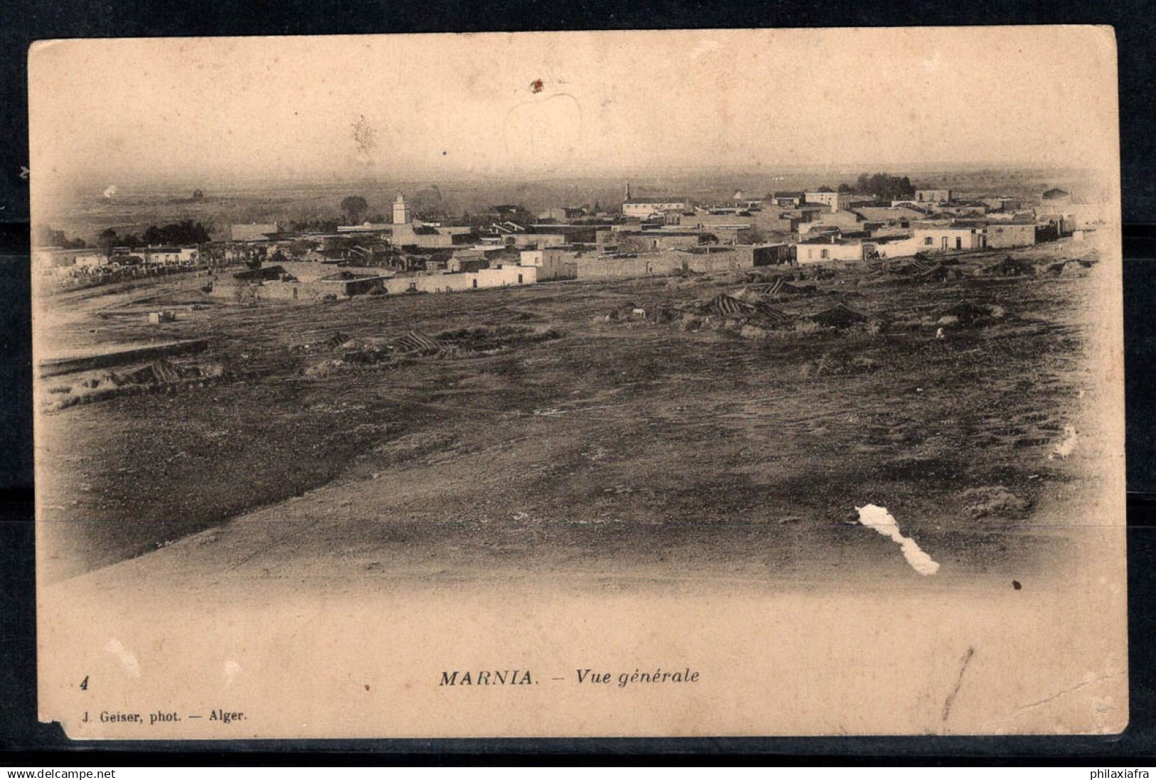 Algérie 1900-10 Carte postale 40% oblitéré Affichage