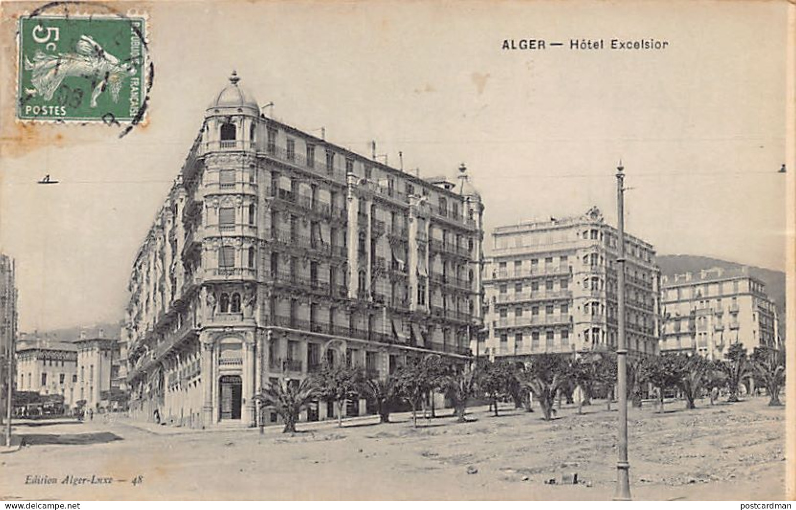Algérie - ALGER - Hôtel Excelsior - Ed. Alger-Luxe 48