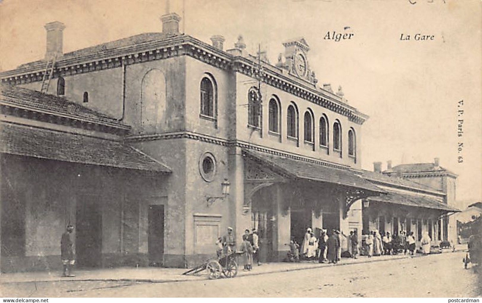 Algérie - ALGER - La gare