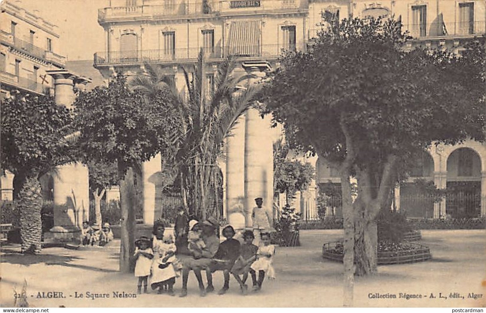 Algérie - ALGER - Le Square Nelson