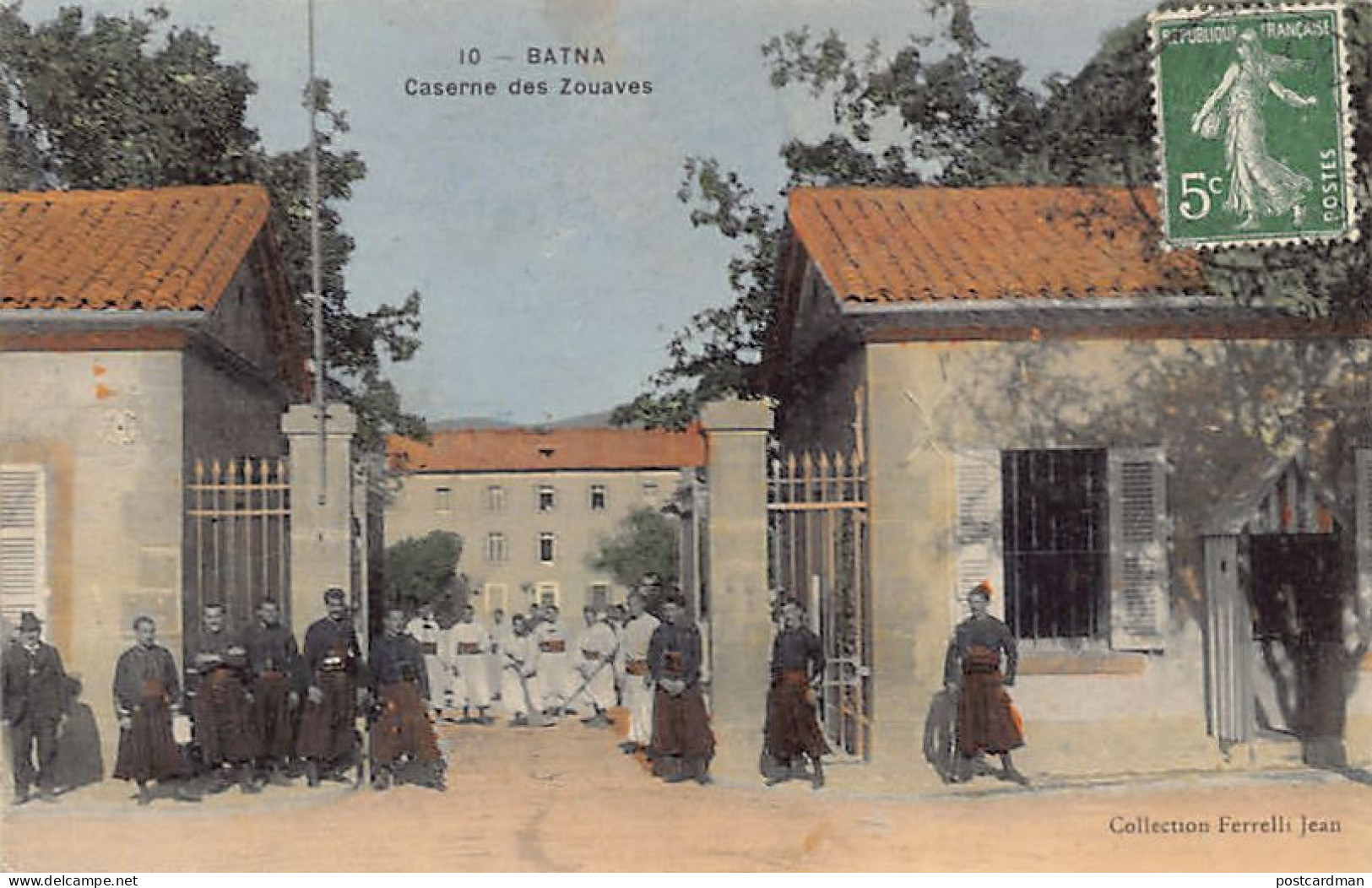 Algérie - BATNA - Caserne des Zouaves - Ed. Jean Ferrelli 10