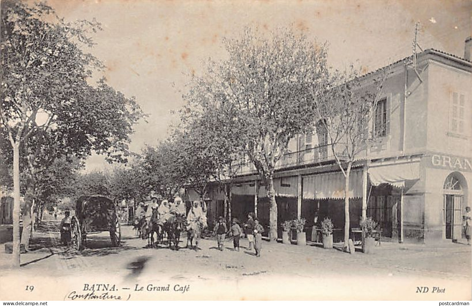 Algérie - BATNA - Le Grand Café