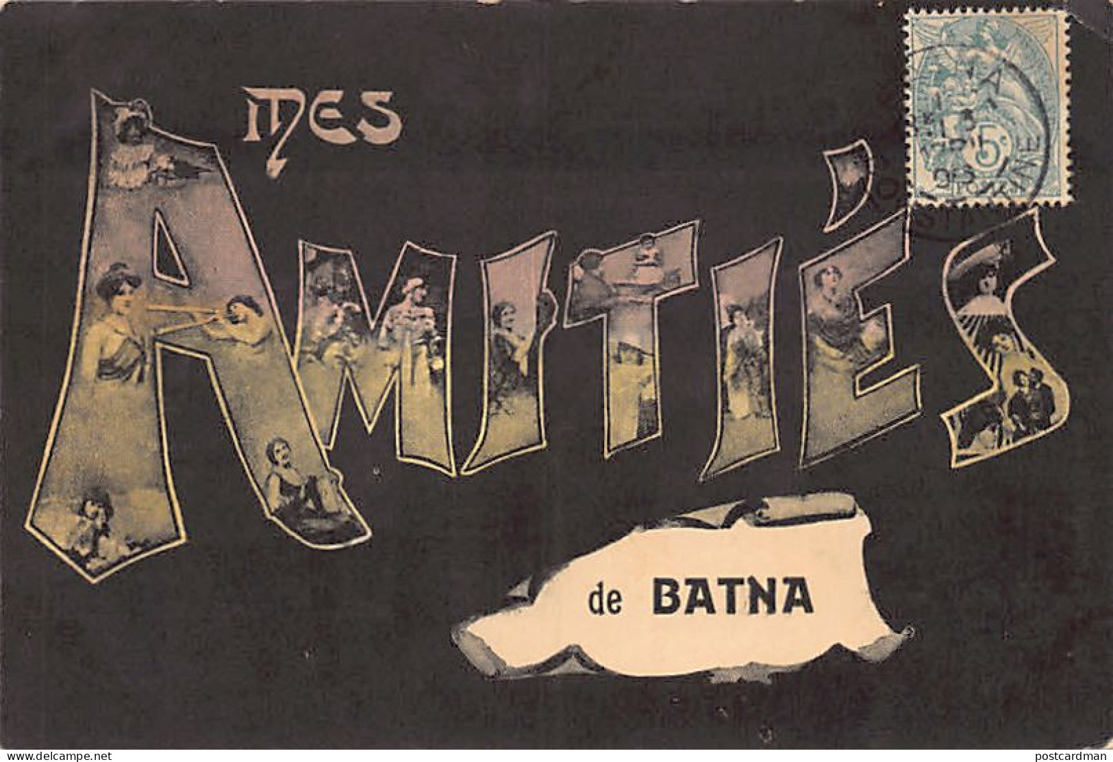 Algérie - BATNA - Mes amitiés de... - Ed. Terris & Cie