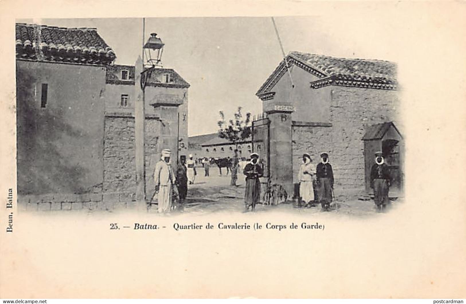 Algérie - BATNA - Quartier de Cavalerie, le corps de garde