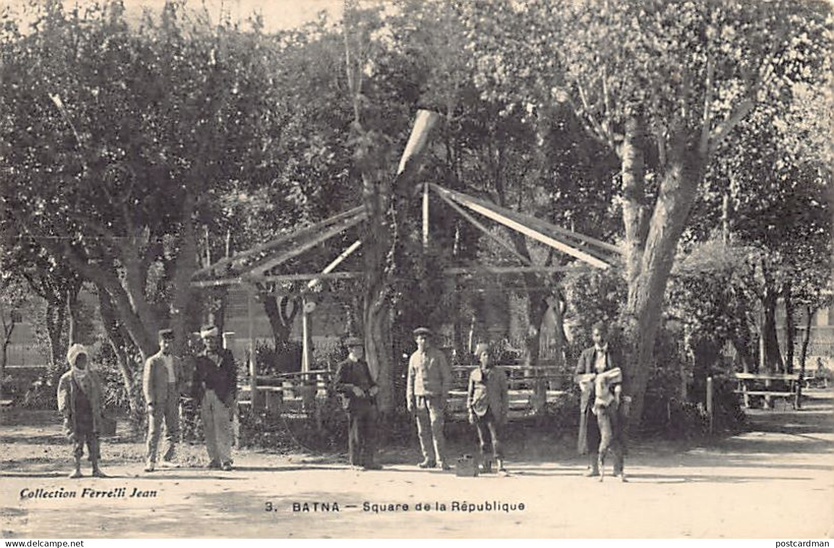 Algérie - BATNA - Square de la République - Ed. Jean Ferrelli 3
