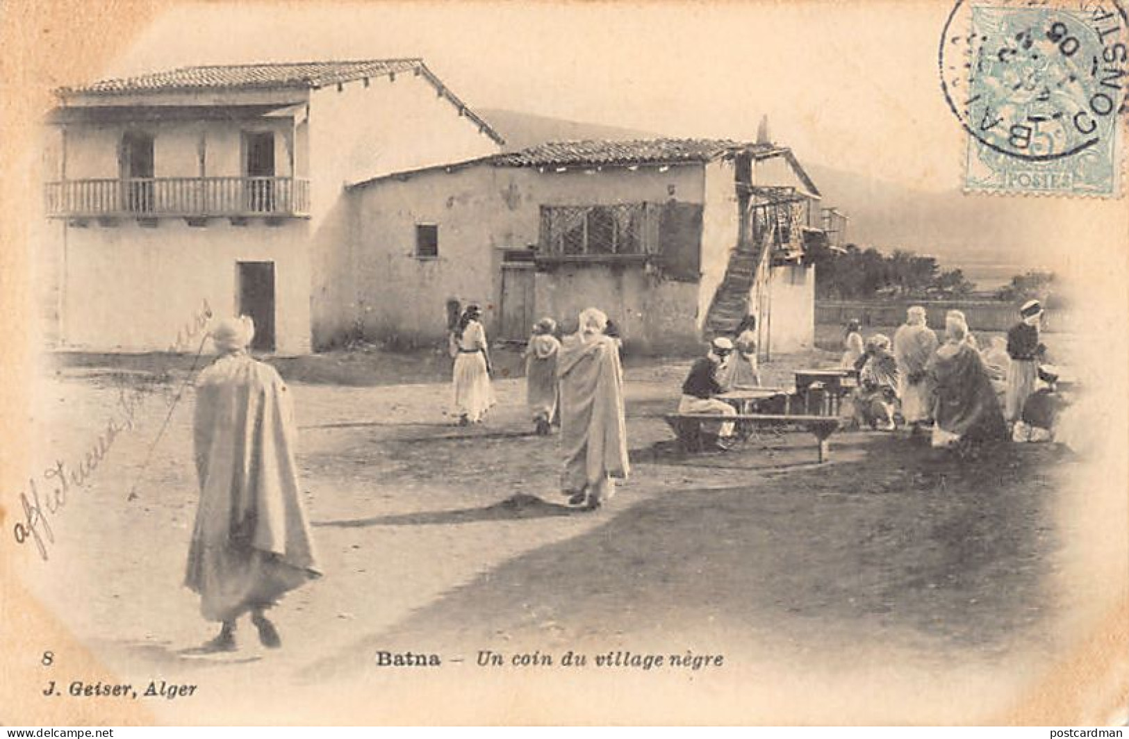 Algérie - BATNA - Un coin du village nègre