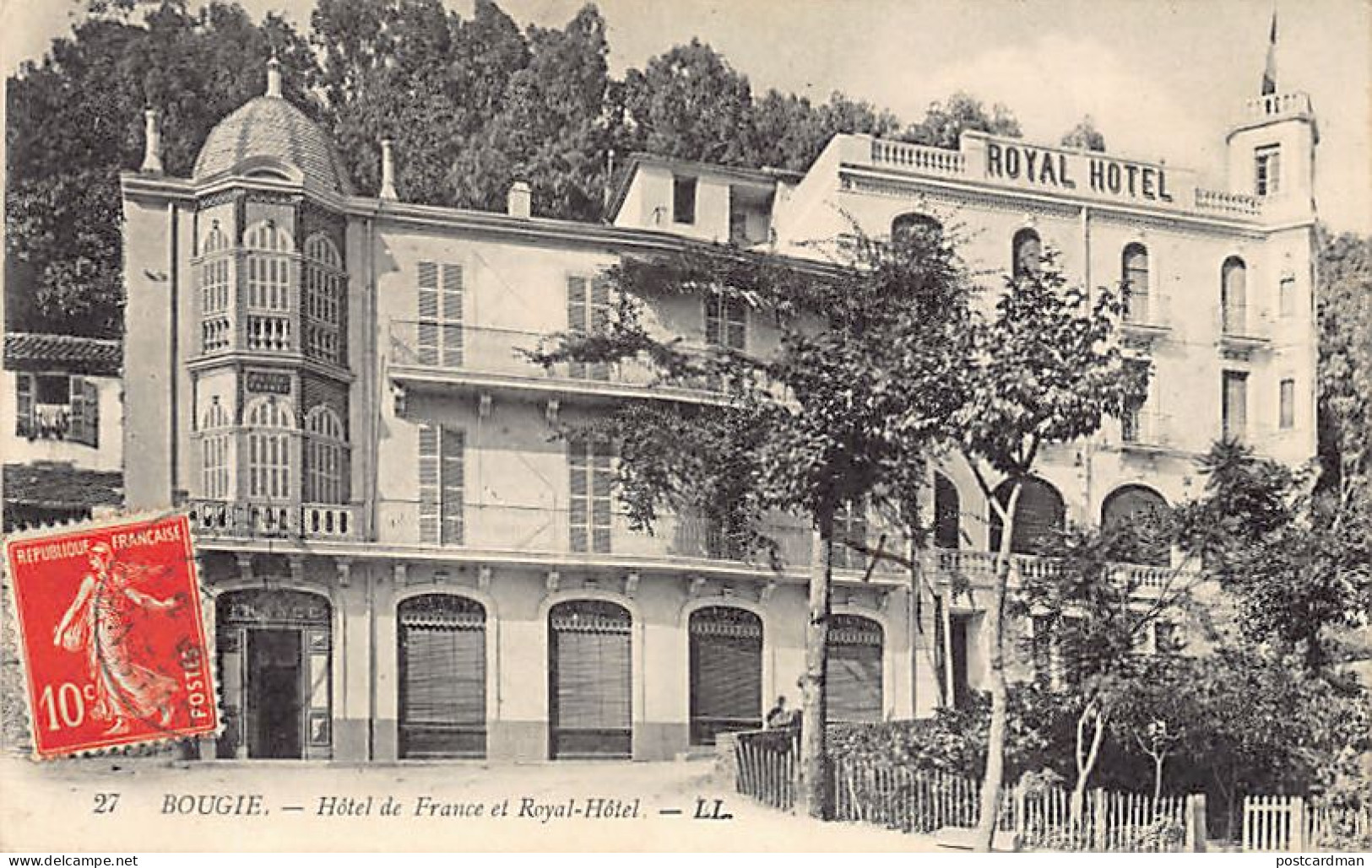 Algérie - BÉJAÏA Bougie - Hôtel de France et Royal-Hôtel