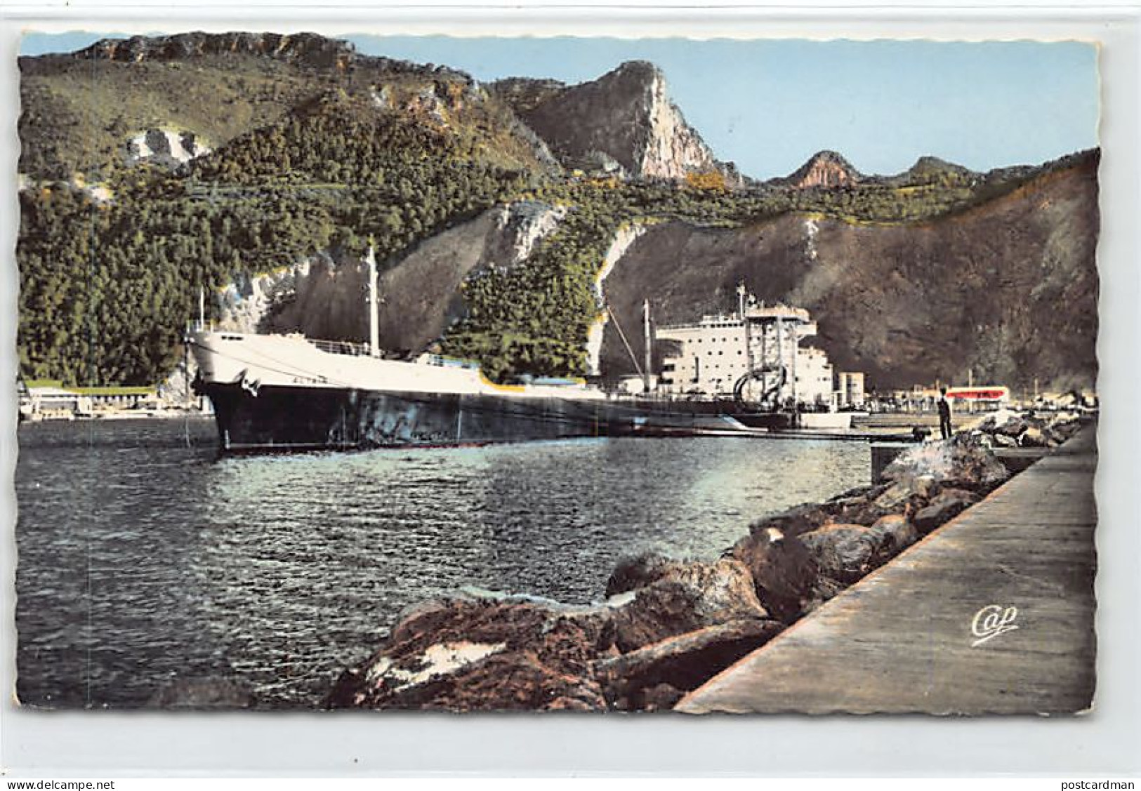 Algérie - BÉJAÏA Bougie - Le cargo Altaïr en chargement - Ed. C.A.P. 788