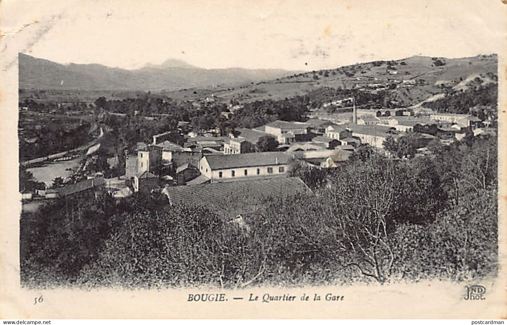 Algérie - BÉJAÏA Bougie - Le quartier de la Gare