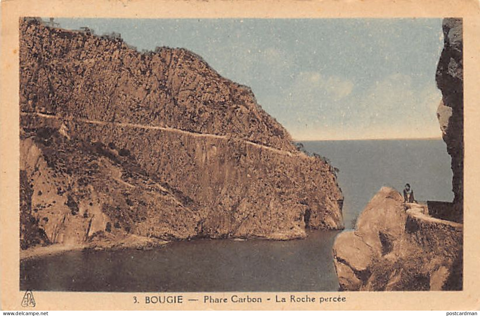 Algérie - BÉJAÎA Bougie - Phare Carbon - La roche percée - Ed. Photo Africaines 3