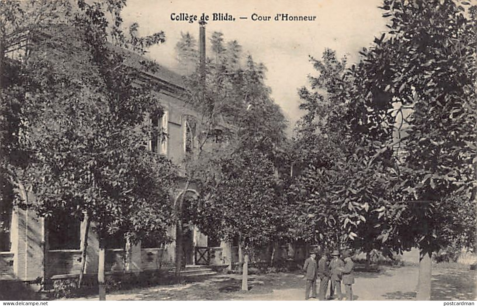 Algérie - BLIDA - Collège de Blida - Cour d'Honneur