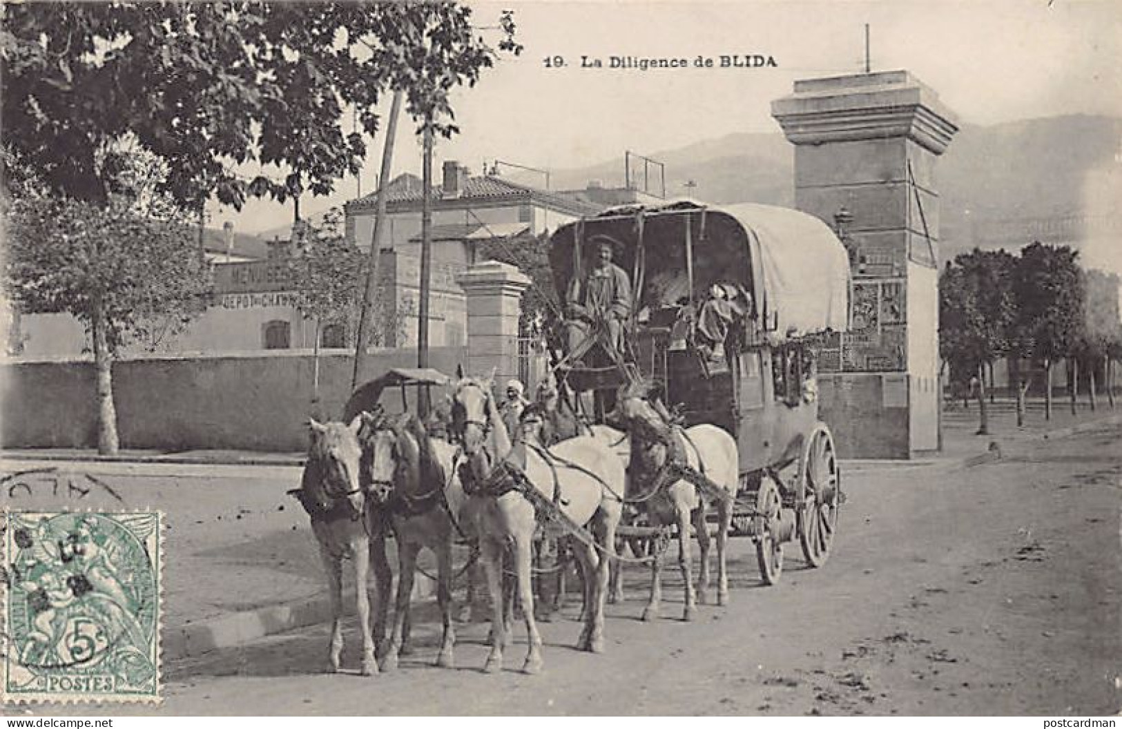 Algérie - BLIDA - La Diligence