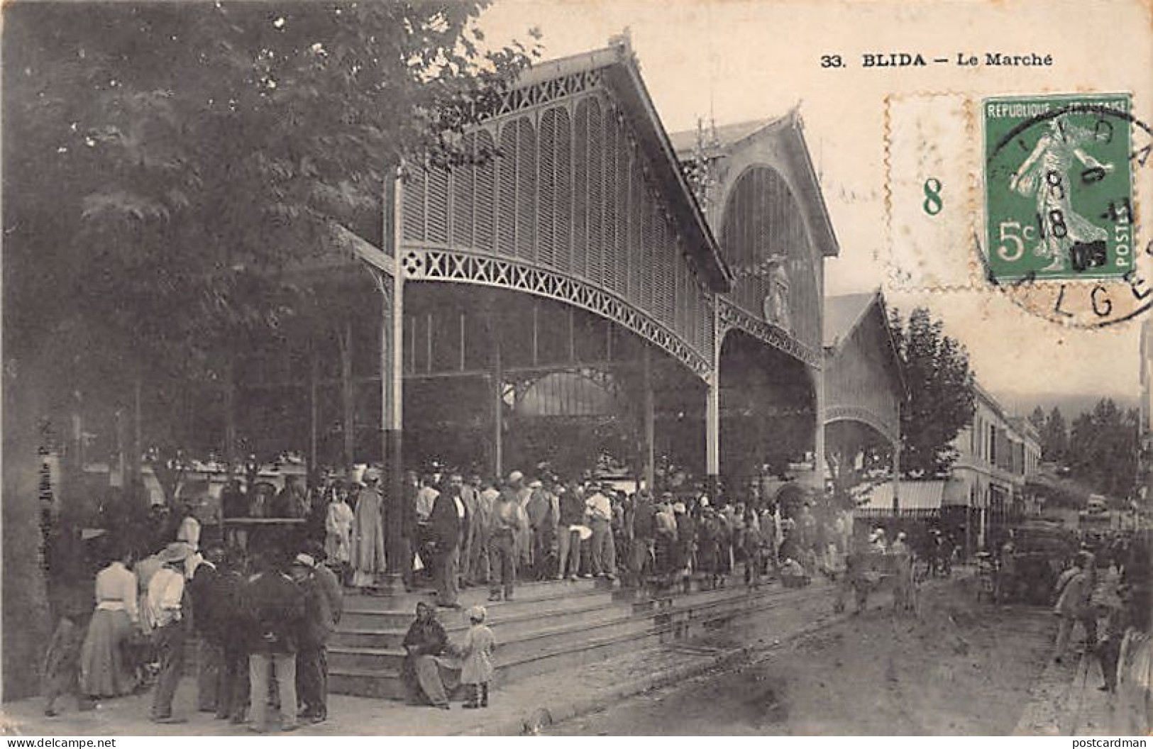 Algérie - BLIDA - Le Marché