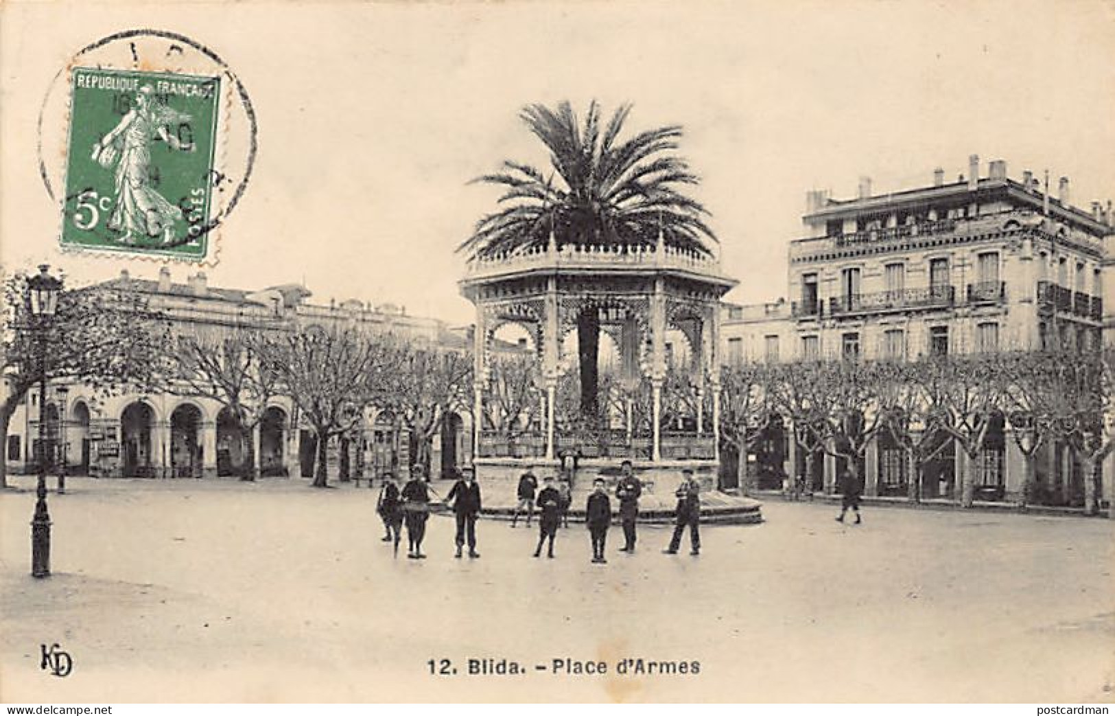 Algérie - BLIDA - Place d'Armes