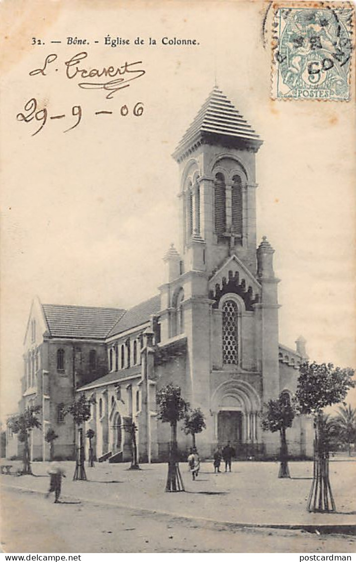 Algérie - BONE Annaba - Eglise de la Colonne