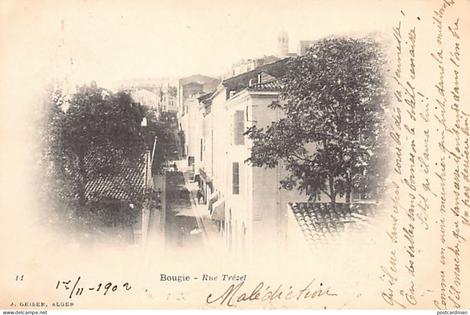 Algérie - BOUGIE Béjaïa - Rue Trézel
