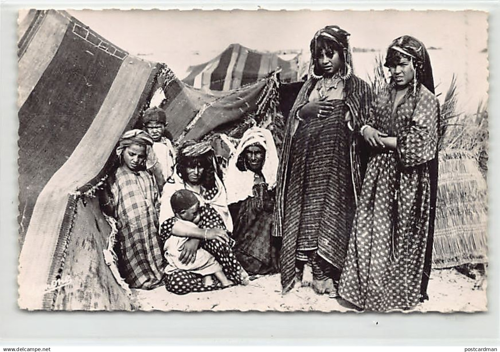 Algérie - Campement de femmes nomades - Ed. Jomone 185
