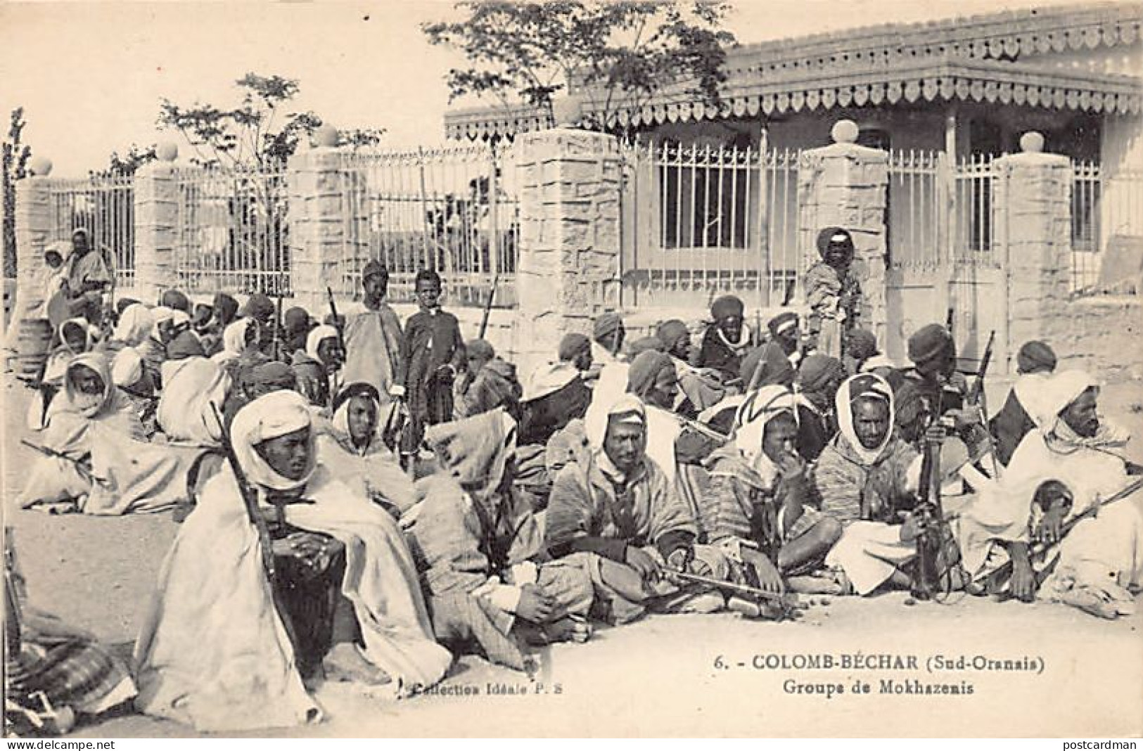 Algérie - COLOMB BECHAR - Groupe de Mokhazenis