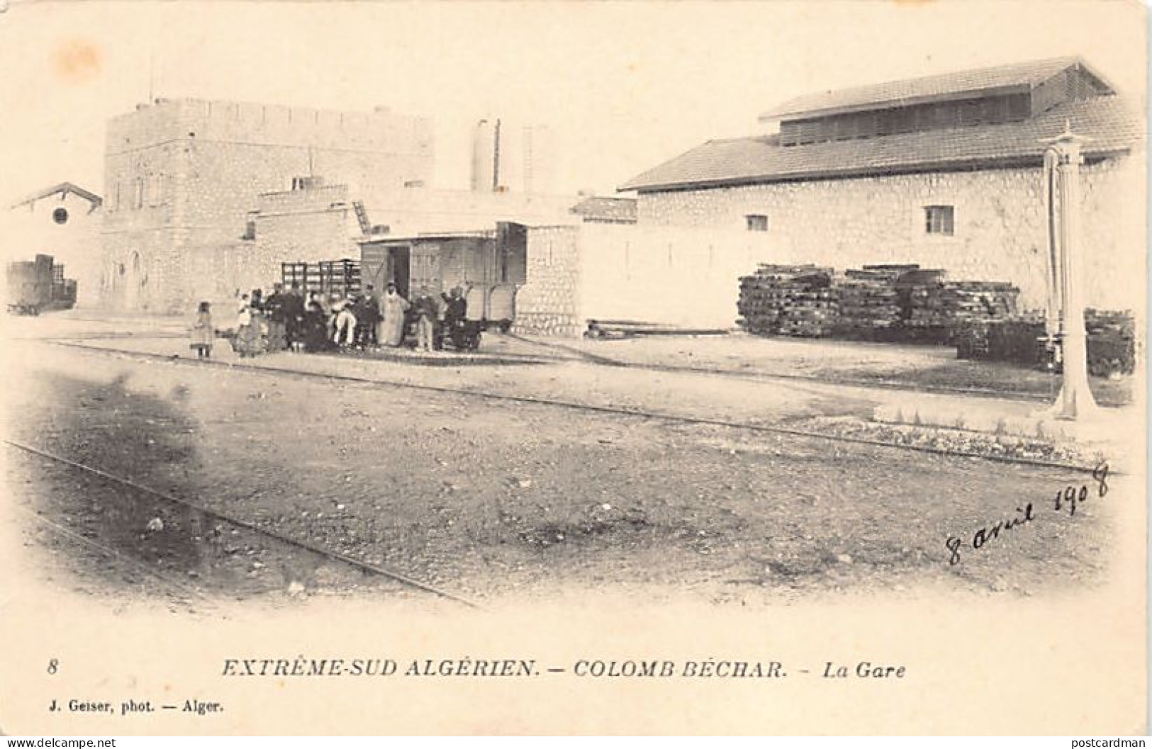 Algérie - COLOMB BECHAR - La Gare