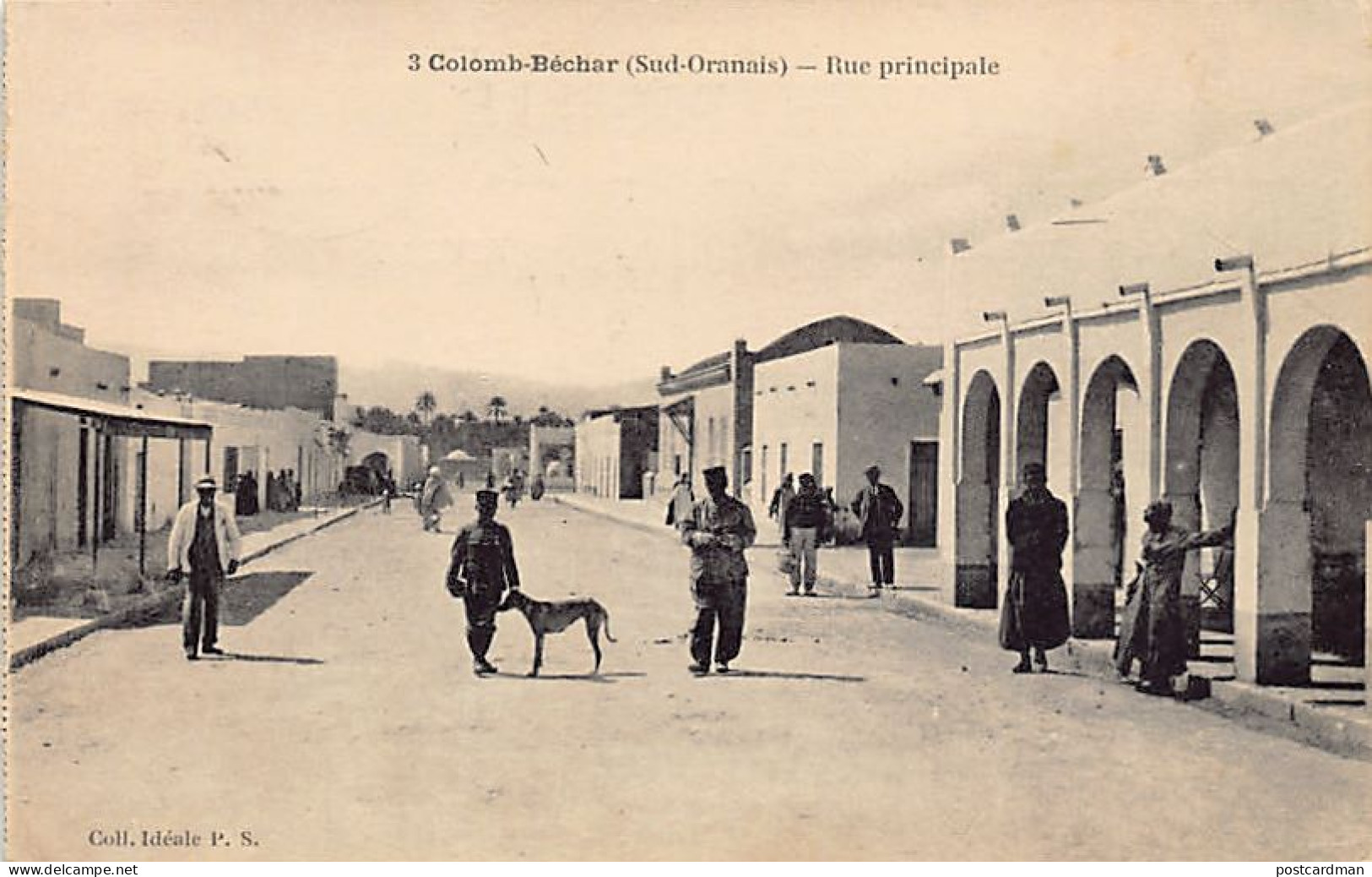 Algérie - COLOMB BECHAR - Rue principale.
