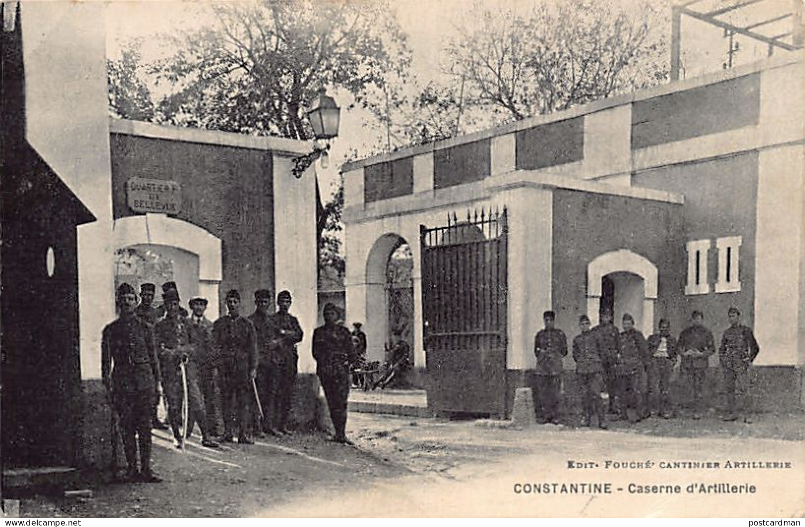 Algérie - CONSTANTINE - Caserne d'Artillerie