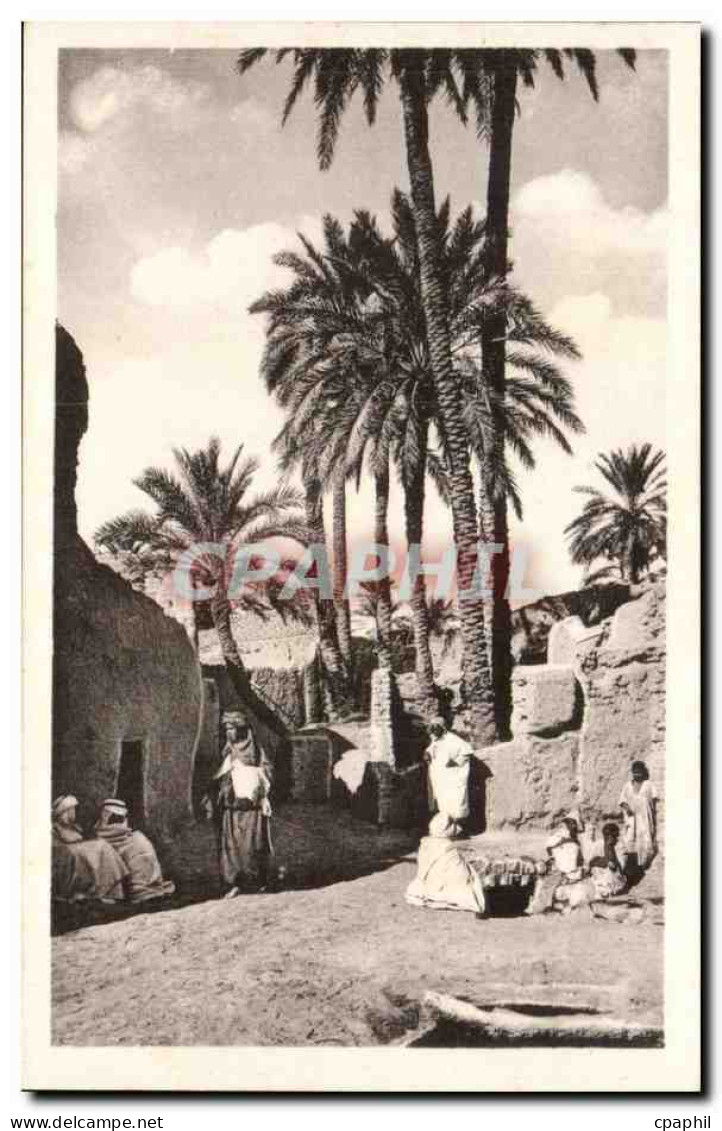Algerie Constantine CPA Biskra Une rue du vieux Biskra