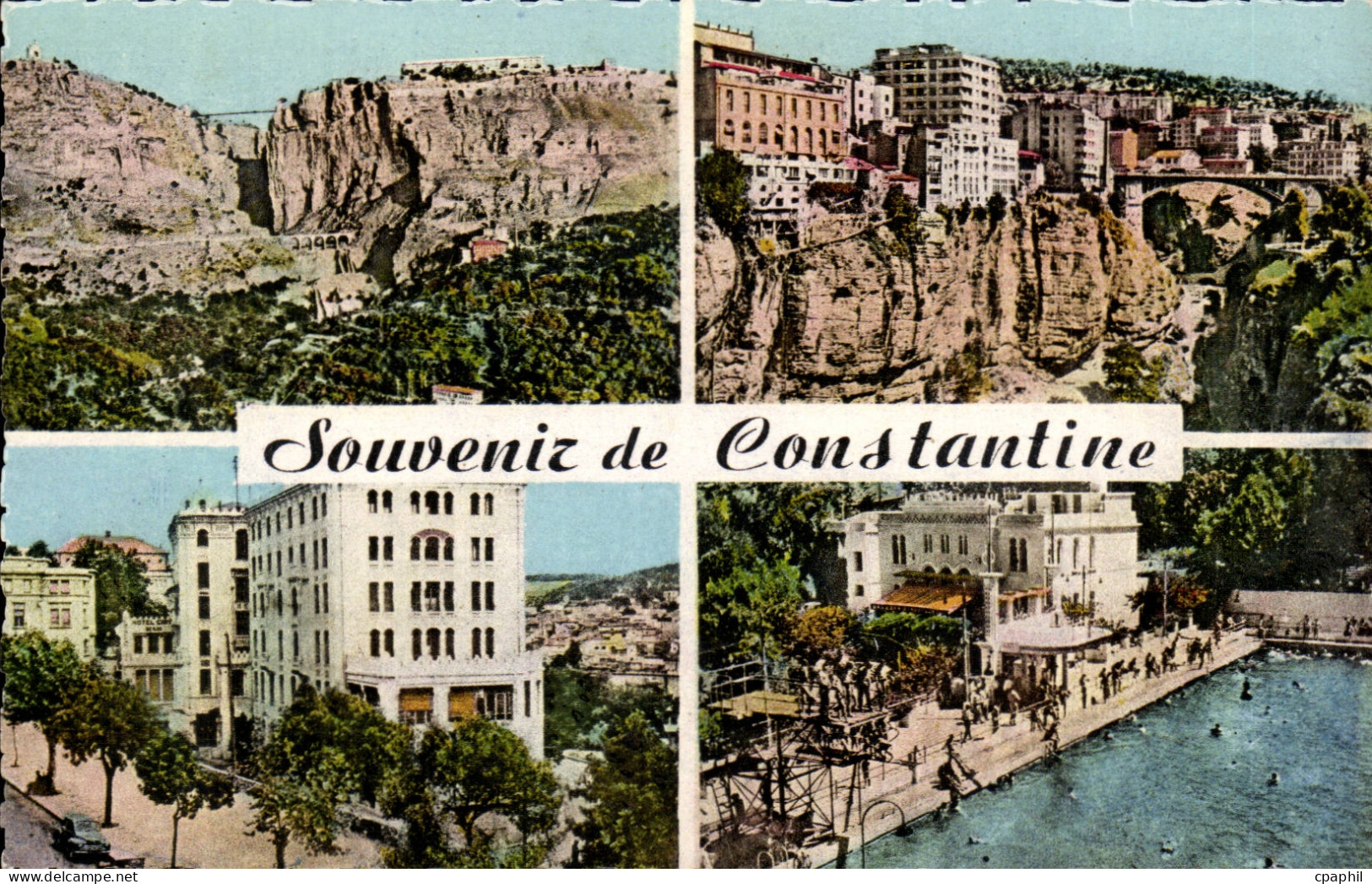 Algerie Constantine CPA Souvenir