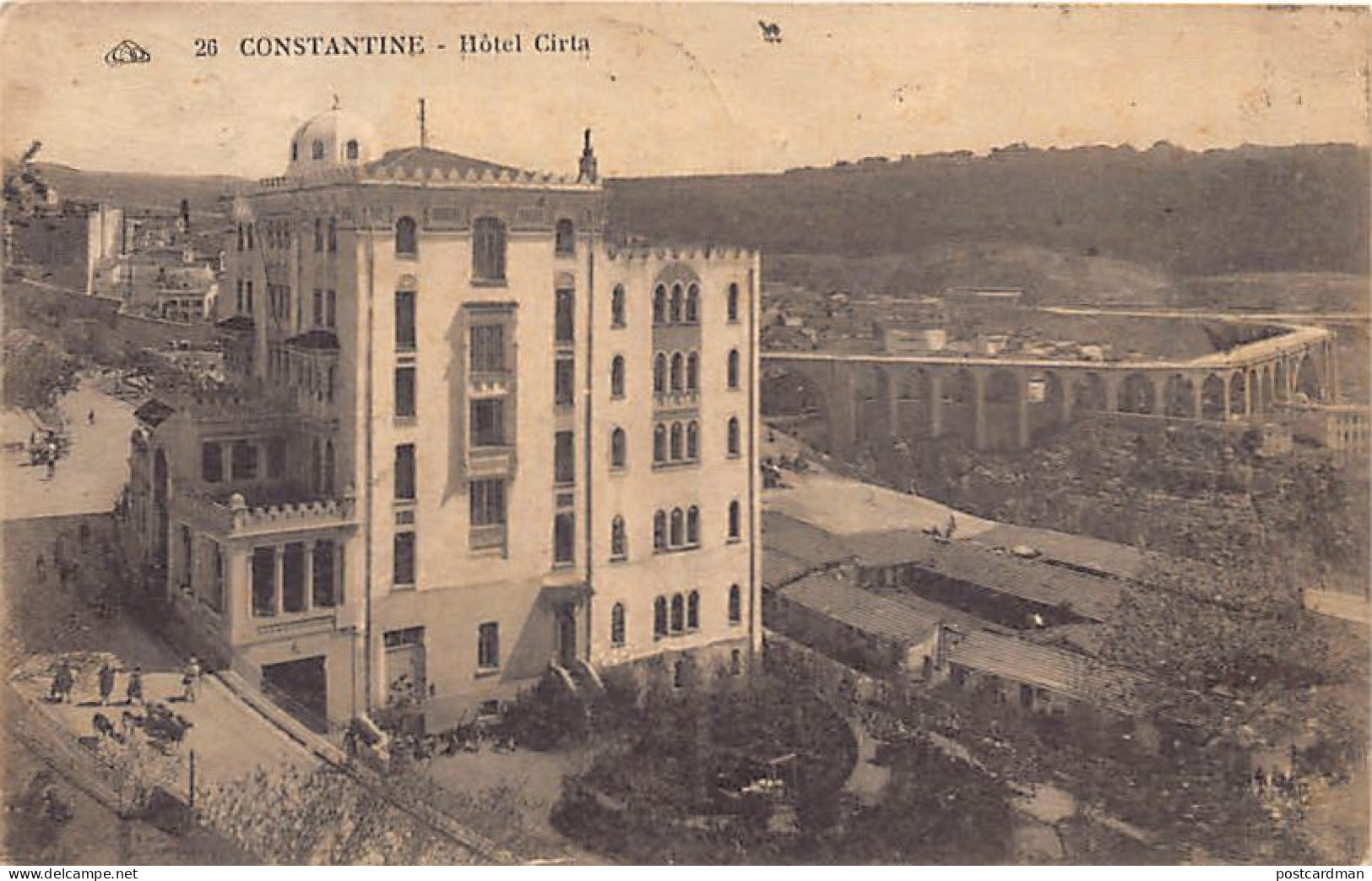 Algérie - CONSTANTINE - Hôtel Cirta