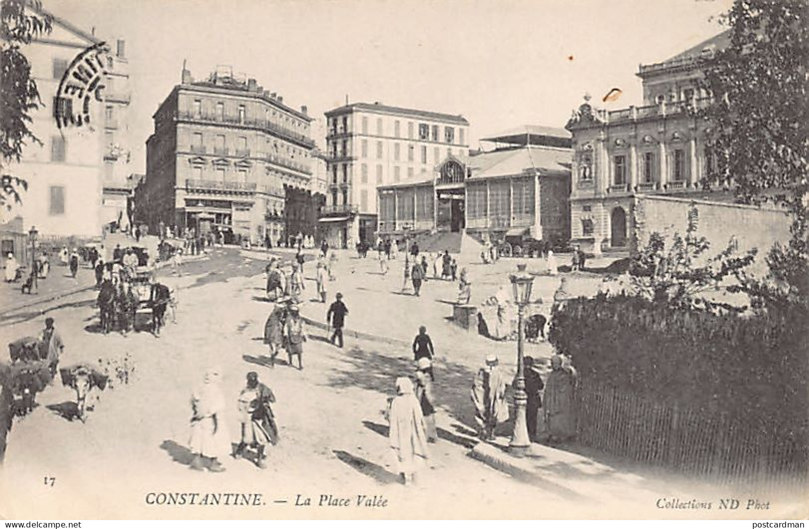 Algérie - CONSTANTINE - La Place Vallée
