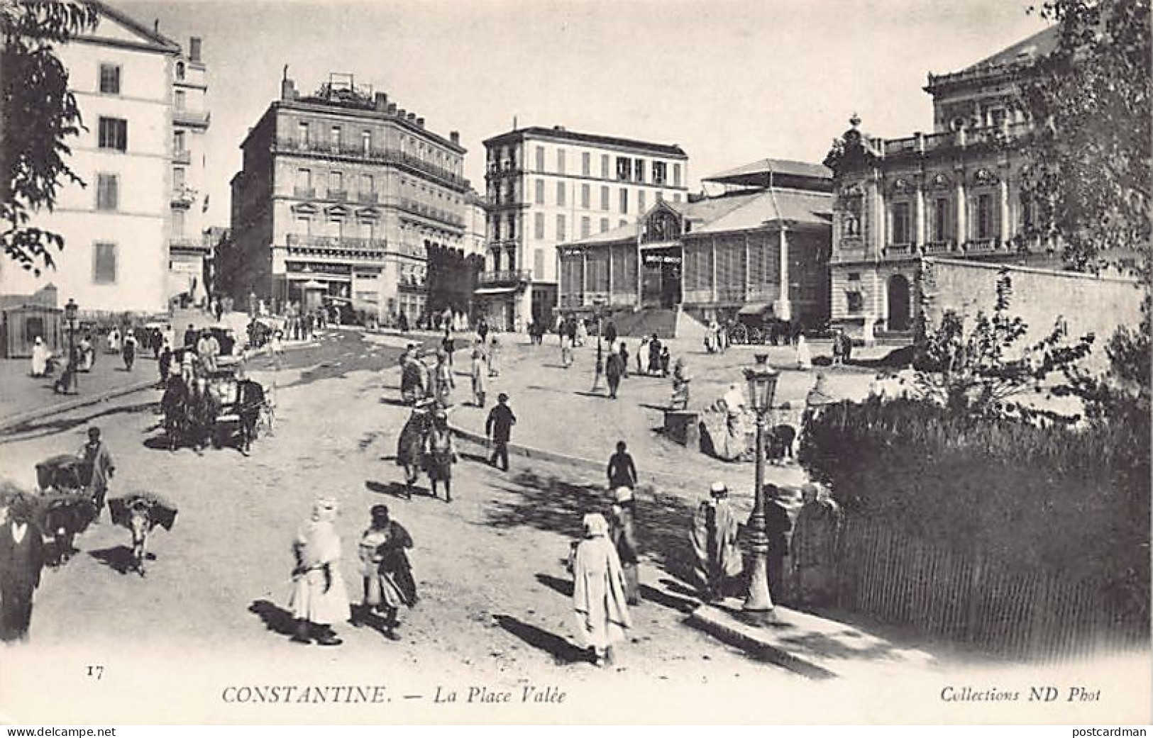 Algérie - CONSTANTINE - La Place Vallée