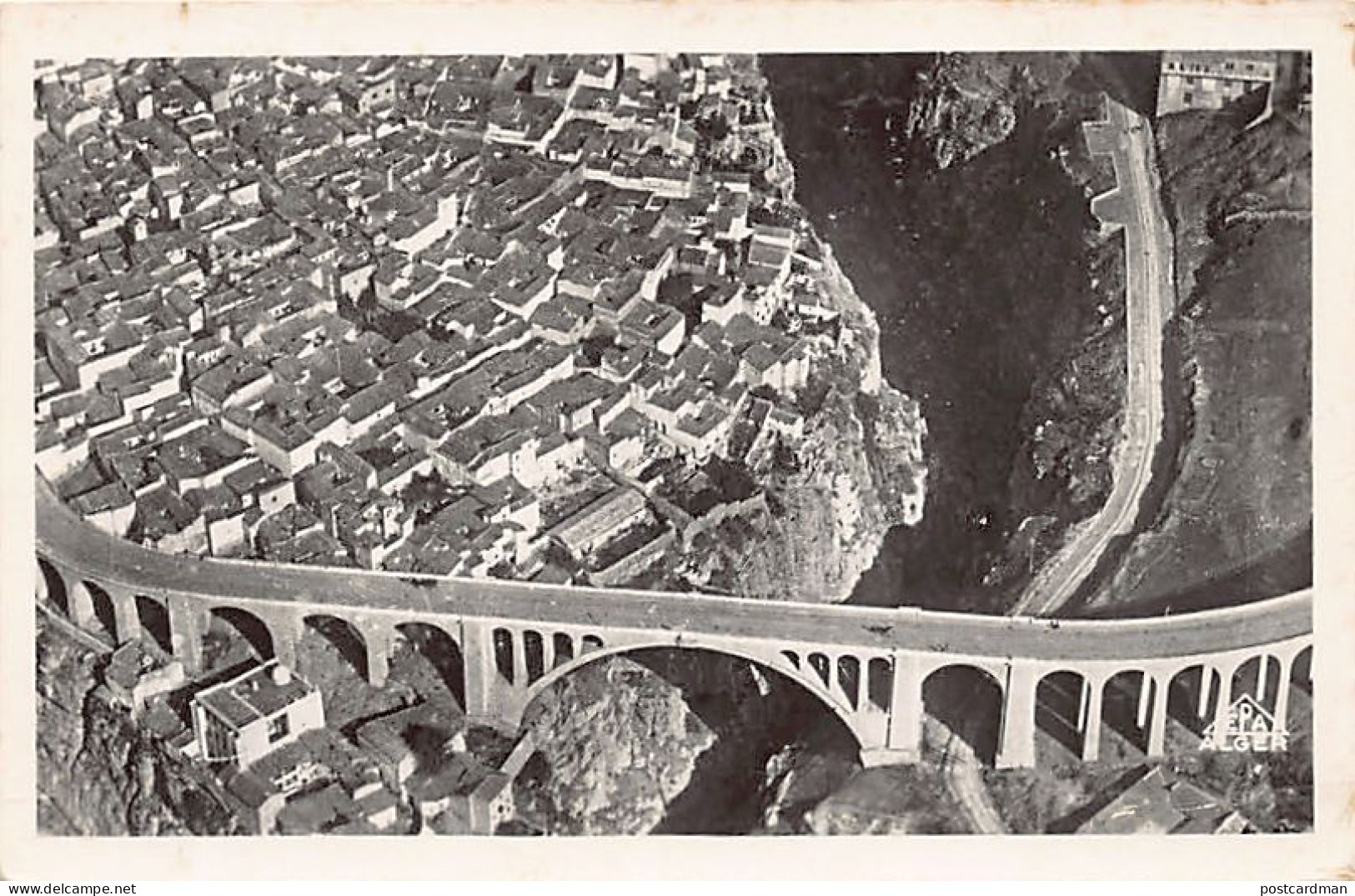 Algérie - CONSTANTINE - Vue générale aérienne